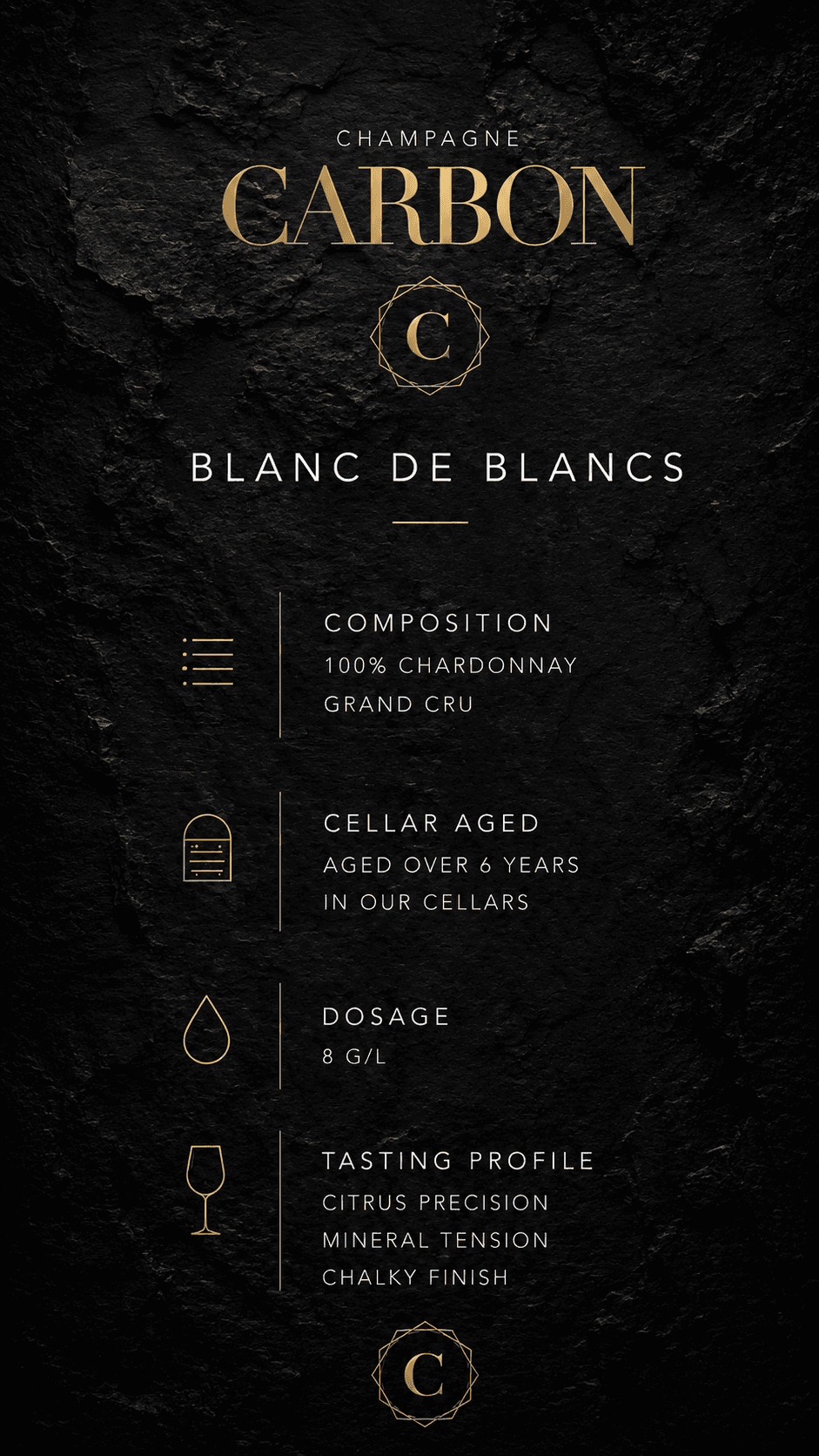Carbon Blanc de Blancs Grand Cru Vintage 2019 view 5
